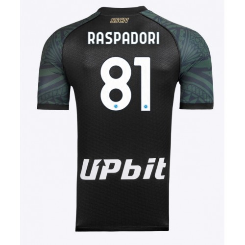 SSC Napoli Giacomo Raspadori #81 Rezervni Dres 2023-24 Kratak Rukav